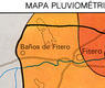 Mapa pluviométrico