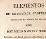 Juan José García. Elementos de gramática castellana (Pamplona, 1842)