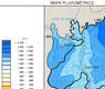 Mapa pluviométrico