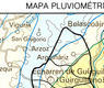 Mapa pluviométrico