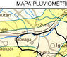 Mapa pluviométrico