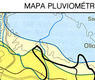 Mapa pluviométrico