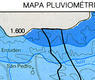 Mapa pluviométrico