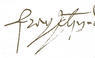 Firma de Juan de Beaumont ()