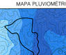 Mapa pluviométrico