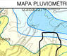 Mapa pluviométrico