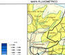 Mapa pluviométrico