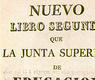 Libro segundo de la Junta Superior de Educación (Pamplona, 1840)