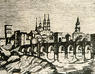 Puente de Logroño. Grabado siglo XIX