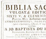 Biblia Sacra Vulgata, Pamplona, 1769 (Imprenta de J. Longas)