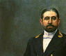José M.ª Méndez de Vigo. Óleo de N. Esparza