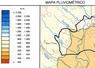 Mapa pluviométrico