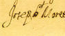 Firma de José Moret