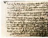 Documento en latín y árabe (Tudela, 1181),